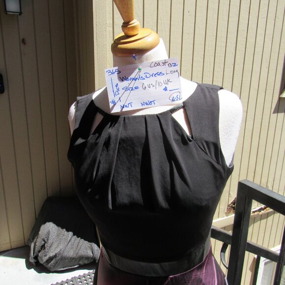 #365  WOMEN'S LONG FLORAL DRESS BY COAST  (SIZE 6US / 10UK) - Picture 2 of 3